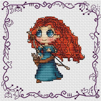 Baby Princess Merida - Chart.