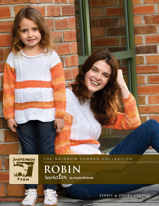 Robin Sweater Pattern - Juniper Moon Farm