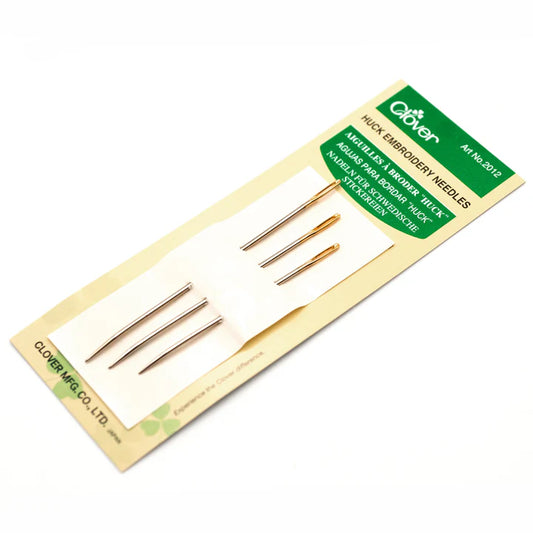 Clover 2012 Bent Point Needles (Huck Embroidery Needles)