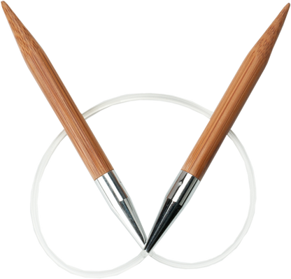 ChiaoGoo Bamboo Circulars Patina, 16" (40 cm)