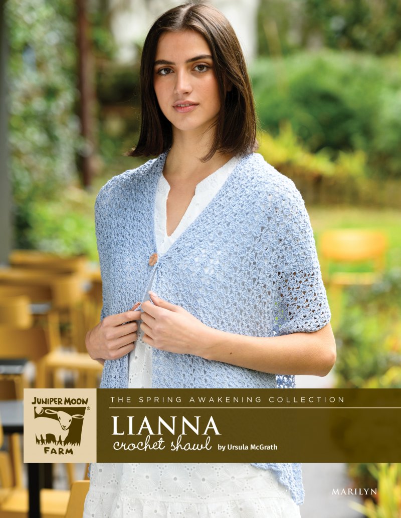 Lianna Crochet Shawl - Juniper Moon Farm