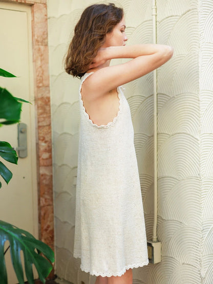Sandnes Garn Leaflet 2404 No.01 - Linnea Dress