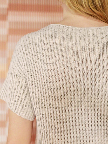 Sandnes Garn Leaflet 2404 No.07 Fenny Tee