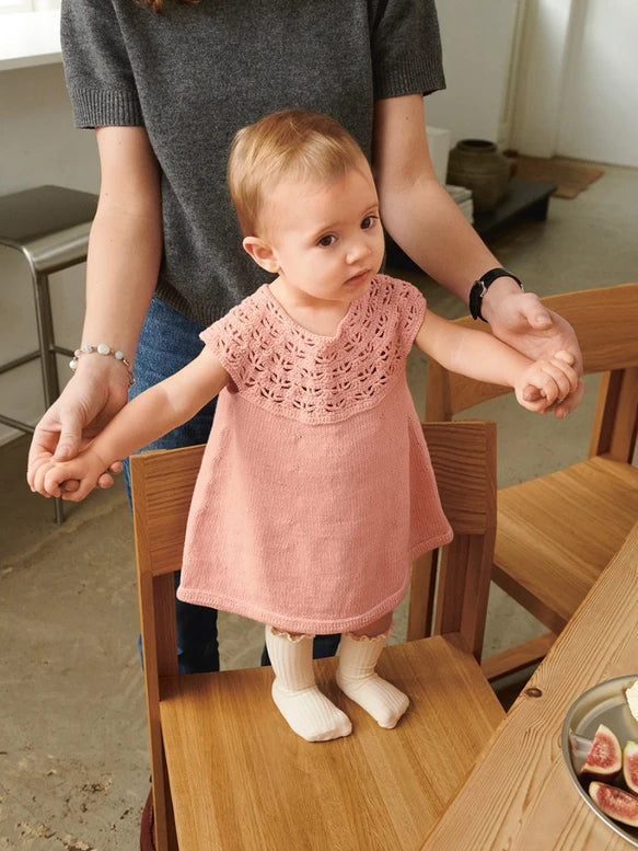 Sandnes Garn Leaflet 2505 No. 4 - Indy Dress Baby