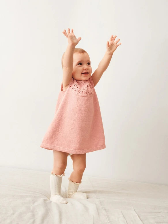 Sandnes Garn Leaflet 2505 No. 4 - Indy Dress Baby