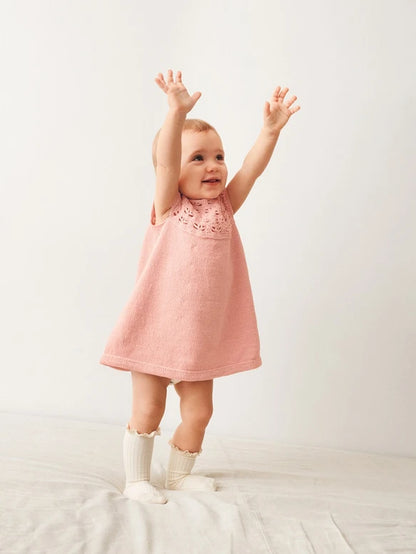 Sandnes Garn Leaflet 2505 No. 4 - Indy Dress Baby