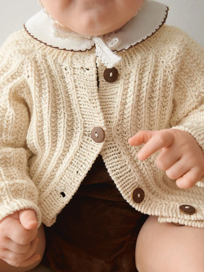 Sandnes Garn Leaflet 2505 No. 6 - Ellis Cardigan Baby