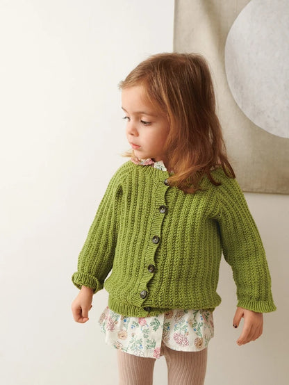 Sandnes Garn Leaflet 2505 No. 6 - Ellis Cardigan Baby