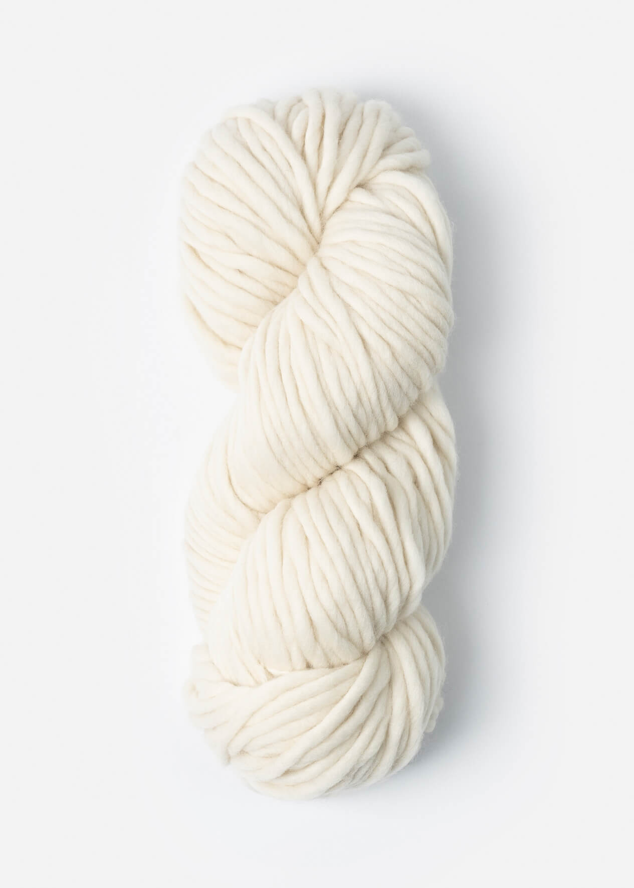 white skein of highland wool