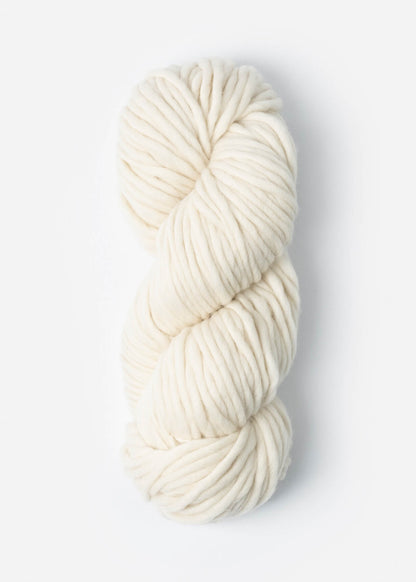 white skein of highland wool