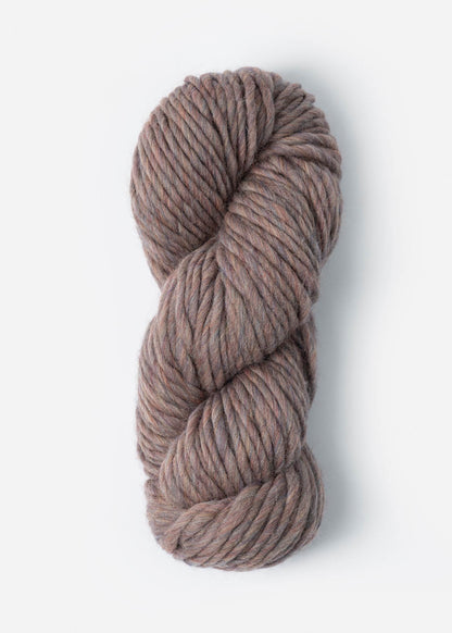Taupe flecked skein of highland wool yarn