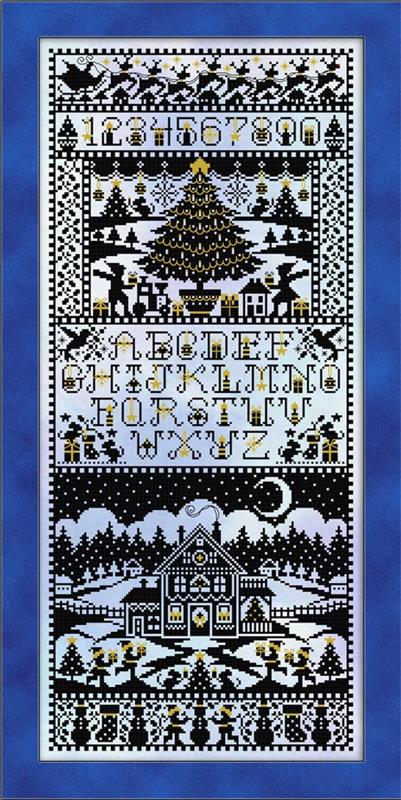Christmas Eve Sampler - Chart