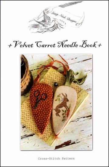 Velvet Carrot Needle Book - Chart