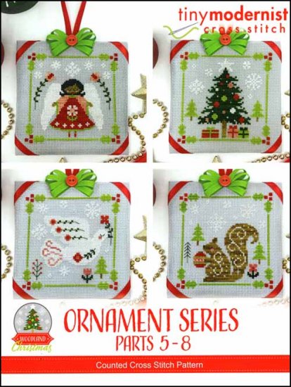Woodland Christmas Ornament Series Pt 5-8 - Chart