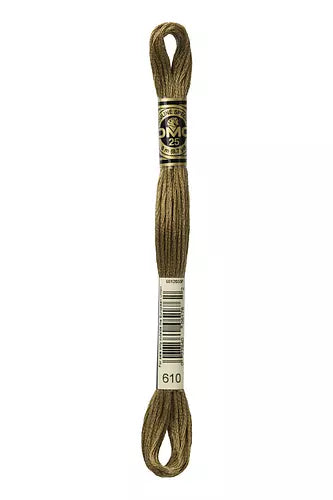 DMC Embroidery Floss - Colours 605 - 734