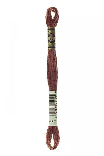 DMC Embroidery Floss - Colours 605 - 734