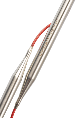 ChiaoGoo RED Lace Circulars Steel, 32" (80 cm)