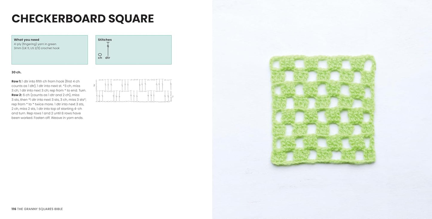 The Granny Squares Bible: 110 designs to mix, match, and crochet