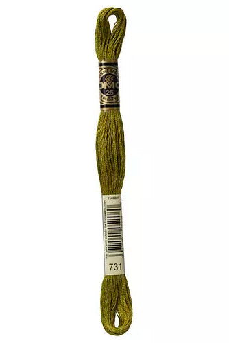 DMC Embroidery Floss - Colours 605 - 734