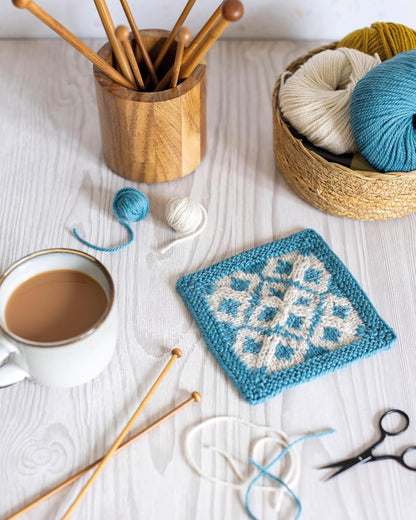 Learn to Knit in 50 Squares
