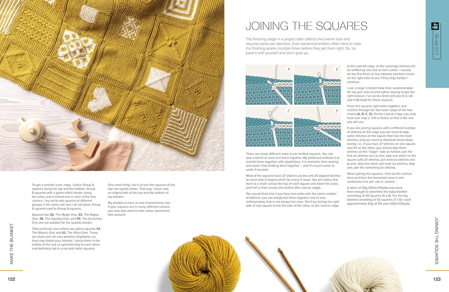 Learn to Knit in 50 Squares