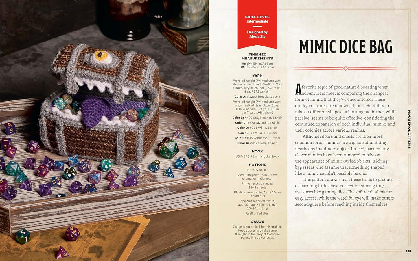 Dungeons & Dragons Crochet: A Book of Many Patterns