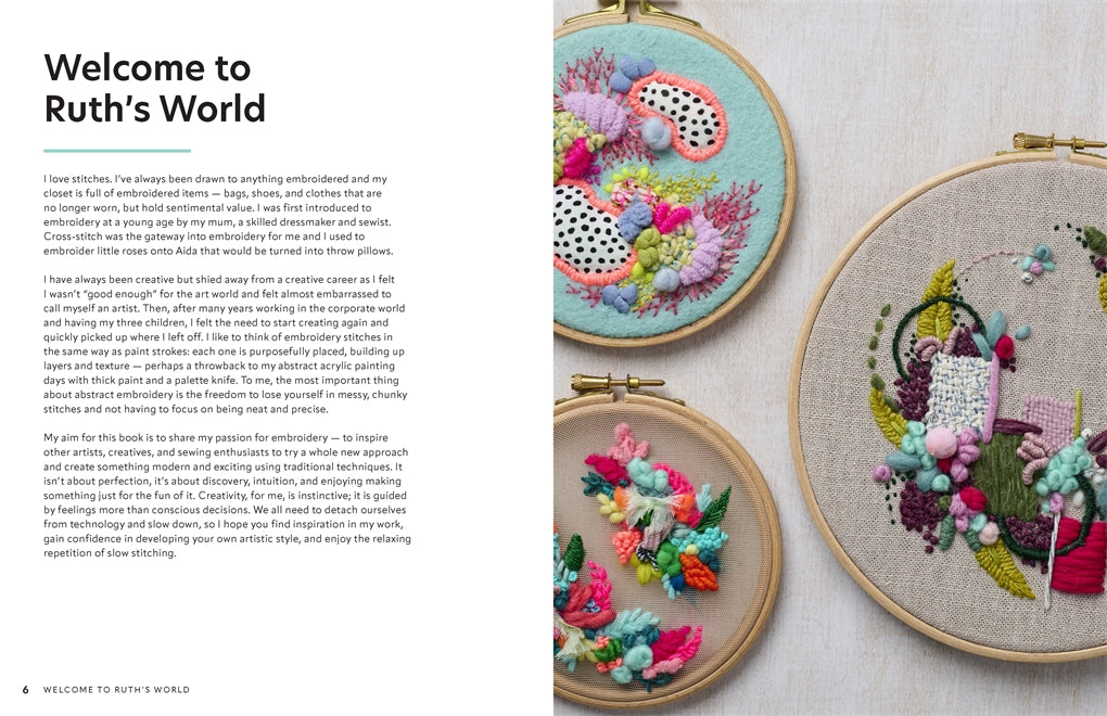 Creative Abstract Embroidery