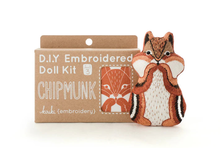 Kiriki Press Embroidered Doll Kits