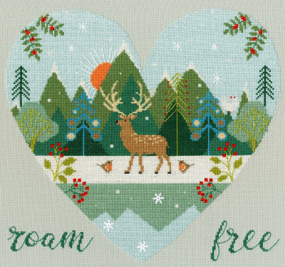 Roam Free - Cross Stitch Kit.