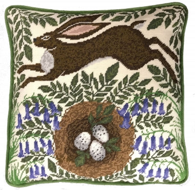 Spring Hare Needlepoint Kit by Bothy Threads – Wool-Tyme