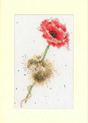 Poppy Mouse - Cross Stitch Kit