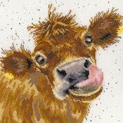 Moo - Cross Stitch Kit