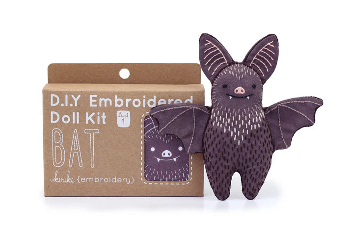Kiriki Press Embroidered Doll Kits