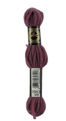 DMC Tapestry Wool Chart - Blanc, Ecru, Noir & 7000 - 7099