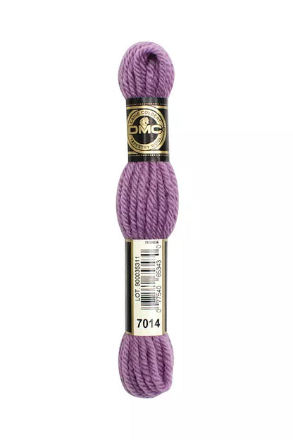 DMC Tapestry Wool Chart - Blanc, Ecru, Noir & 7000 - 7099