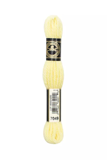 DMC Tapestry Wool Chart - Blanc, Ecru, Noir & 7000 - 7099