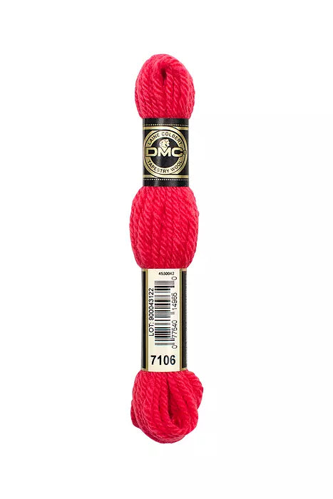 DMC Tapestry Wool Chart - 7106 - 7199