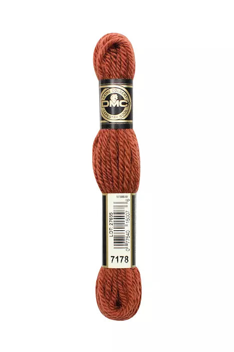 DMC Tapestry Wool Chart - 7106 - 7199