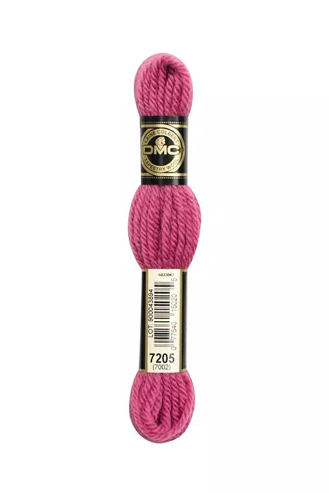 DMC Tapestry Wool Chart - 7202 - 7299
