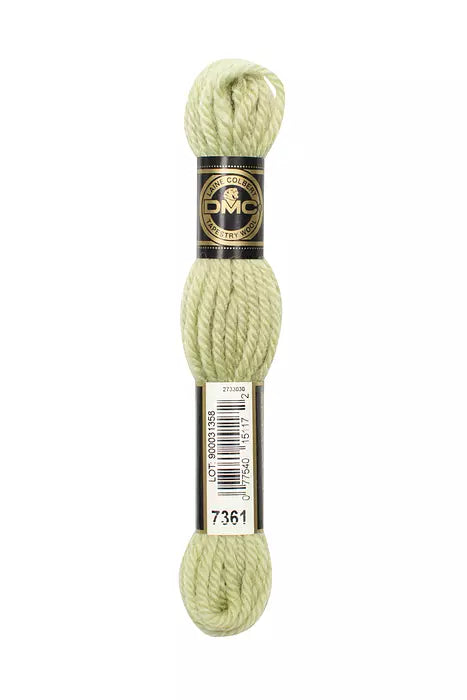 DMC Tapestry Wool Chart - 7301 - 7398
