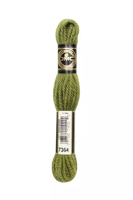 DMC Tapestry Wool Chart - 7301 - 7398