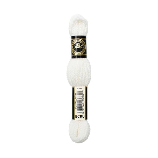 DMC Tapestry Wool Chart - Blanc, Ecru, Noir & 7000 - 7099