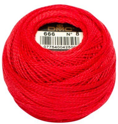 DMC Pearl Cotton #8 Ball