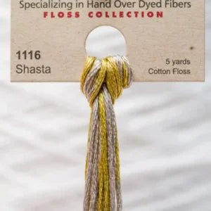 Weeks Dye Works Overdyed Cotton Threads - Oak to Yukon Gold