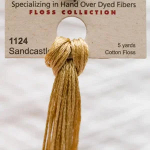 Weeks Dye Works Overdyed Cotton Threads - Sand to Yukon Gold