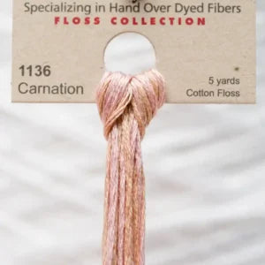 Weeks Dye Works Overdyed Cotton Threads - Candy Apple to Desert