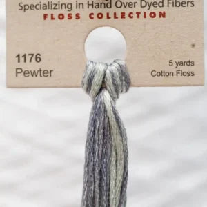Weeks Dye Works Overdyed Cotton Threads - Navy to Sage