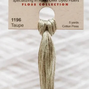 Weeks Dye Works Overdyed Cotton Threads - Sand to Yukon Gold