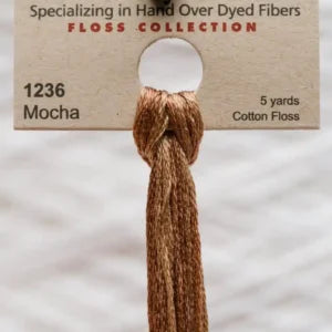 Weeks Dye Works Overdyed Cotton Threads - Jack-O-Lantern to Mulberry