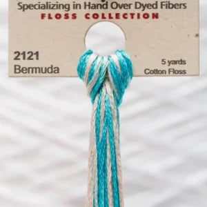Weeks Dye Works Overdyed Cotton Threads - Absinthe to Camellia